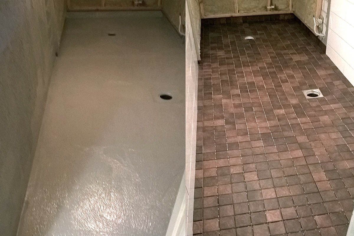 vesierstyksen asennus.